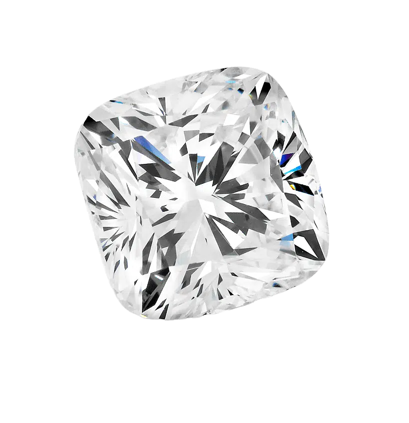 Cushion cut diamond