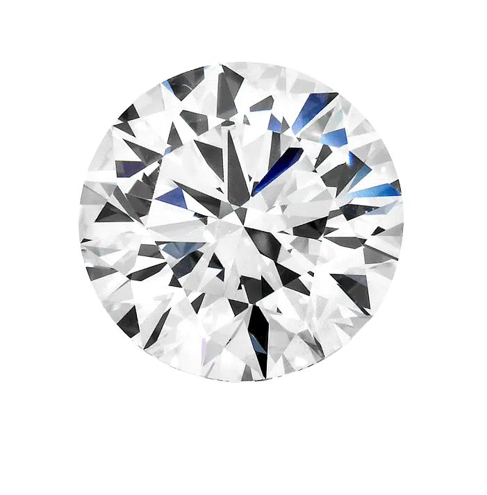 Round cut diamond